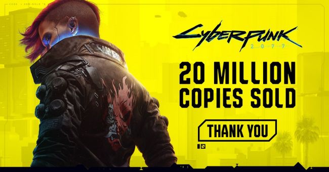 Cyberpunk 2077 heeft meer dan 20 miljoen exemplaren verkocht