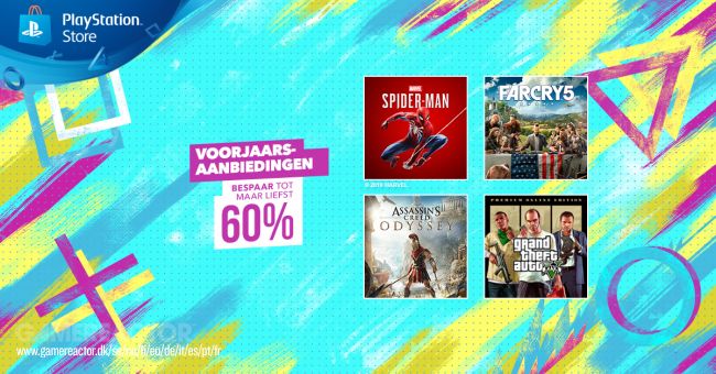 Voorjaarsuitverkoop van start in de PlayStation Store