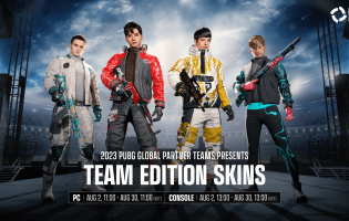 Soniqs en Gen.G hebben nu PUBG: Battlegrounds Team Edition skins