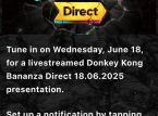 Woensdag vindt er een op Donkey Kong Bananza gerichte Nintendo Direct plaats