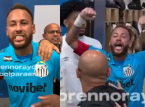 Neymar verliest de controle door een schandelijke provocatie tegen rivalen in de Copa Brazil