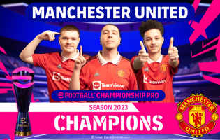 Manchester United gekroond tot winnaar van 2023 eFootball Championship Pro