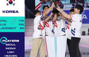 Zuid-Korea is de nieuwe PUBG Nations Cup-winnaar