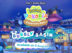 Pok&eacute;mon Pokopia neemt ons mee de golven op met zijn eerste DLC, Bubbly Basin,