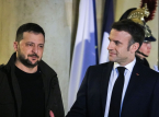 Zelensky zoekt steun in Parijs nu de oorlog in het Midden-Oosten de aandacht van Oekra&iuml;ne afleidt