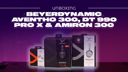 BeyerDynamic Aventho 300, DT 990 Pro X & Amiron 300 - Uitpakken