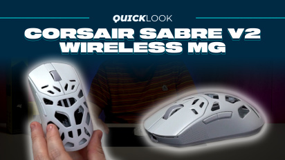 Corsair Sabre v2 Pro Wireless MG (Quick Look) - Precisie Ontmoet Kracht
