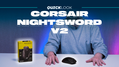 Corsair Nightsword V2 (snelle blik) - Een muis waarmee je hard kunt werken, en dan hard kunt spelen